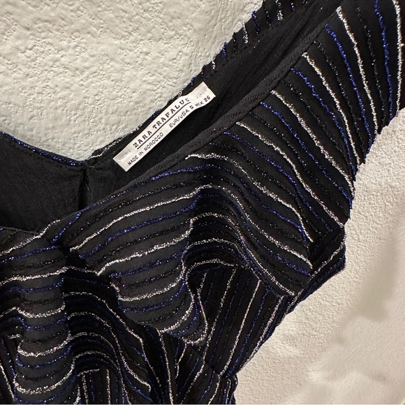 🪩ZARA Vintage Glitter Bodysuit - Picture 3 of 5